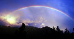 "Be a rainbow in somebody else's cloud." M.A.